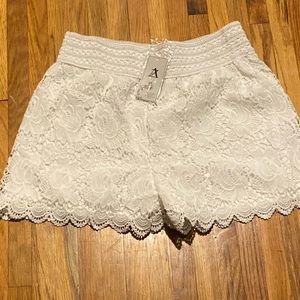 White Lace shorts 🔥